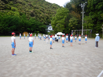 運動会練習開始 (1)