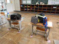 1年生／帰る用意