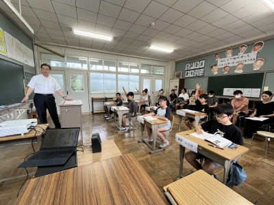 椿原先生／4・5年生国語 ／あせの役わり (47)