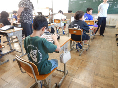 5・6年生総合的な学習の時間／牛鬼について調べよう (1)