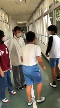 宮住先生へのお礼6年生