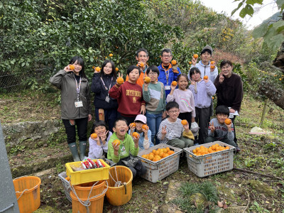 みかん収穫／集合写真 (4)★