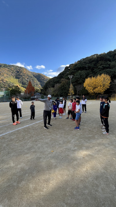 清家勲先生の陸上教室 (2)
