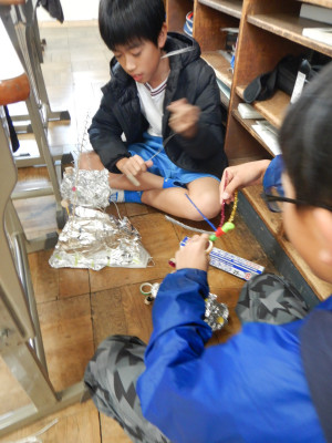 ５年生図画工作