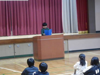 ２学期終業式 (7)