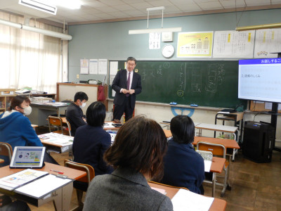 椿原先生による講話 (11)