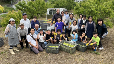 梅とり／集合写真