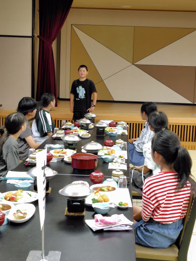 入館式＆夕食 (3)