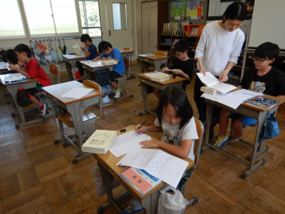 ４年生国語お礼の手紙 (4)