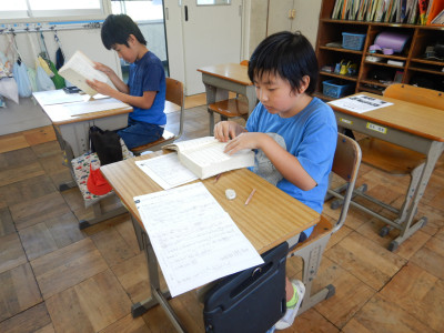 ４年生国語お礼の手紙 (1)
