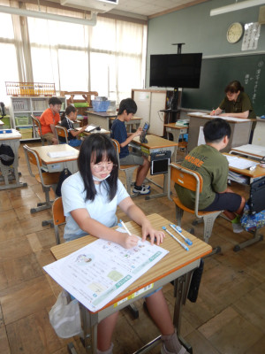 4年生テスト、問題 (2)
