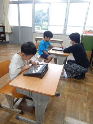 1年生タブレットでたし算 (1)