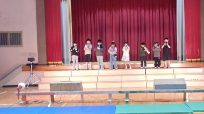 2・3年生学習発表会の練習 (3)