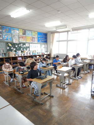 6年生学習発表会の練習 (5)