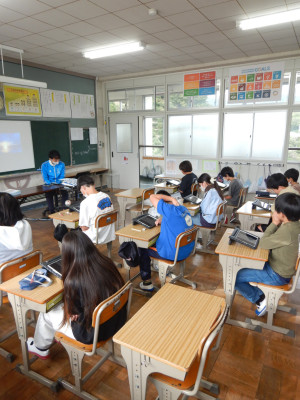 6年生学習発表会の練習 (3)