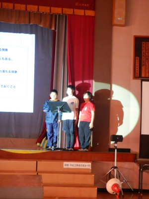 6年生学習発表会の練習 (5)