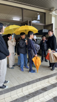 お見送り
